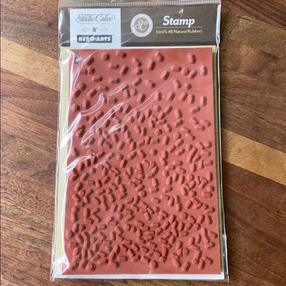 Studio Calico Hero Arts Bakground Cling Stamp
